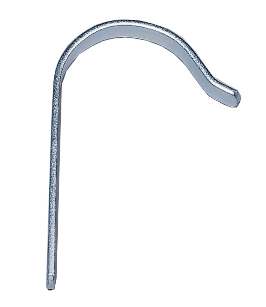Einhängehaken für Anlegeleiter, Rund Durchmesser 60 mm