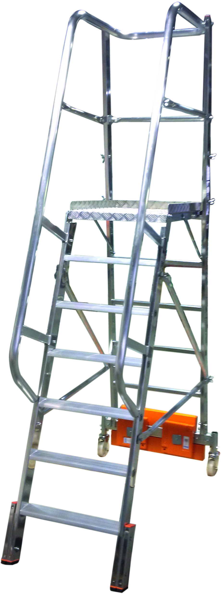 Podestleiter Vario kompakt 5 Sprossen/Stufen