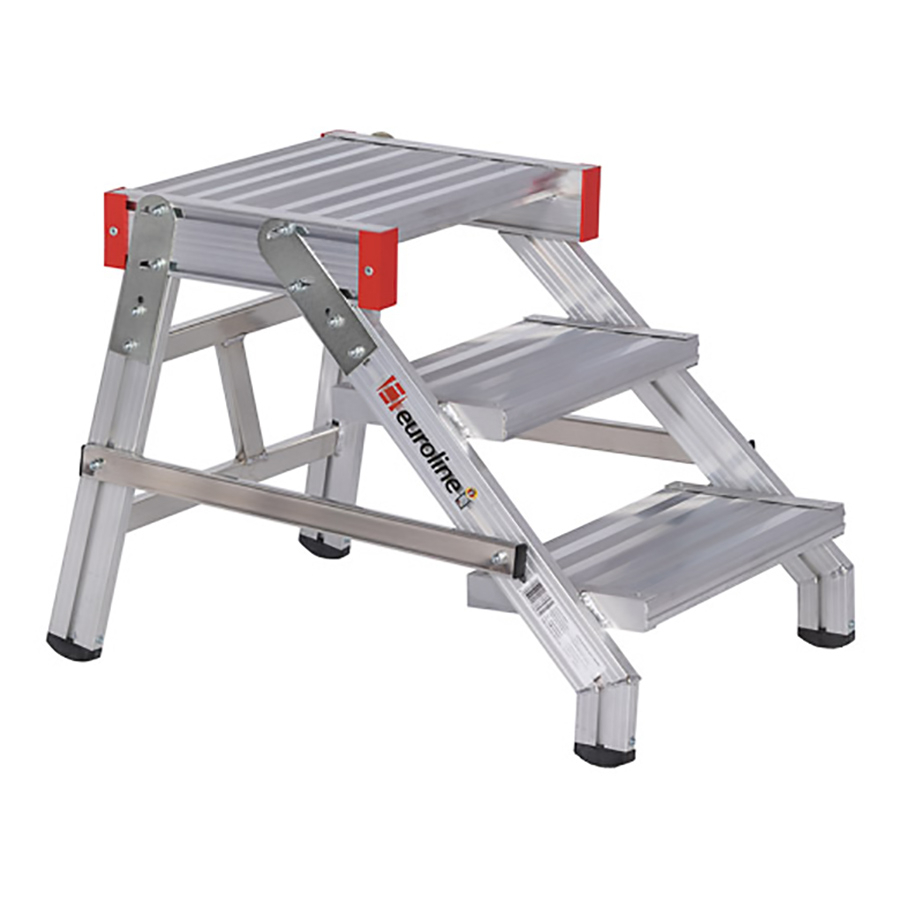Nr. 336 PREMIUM-Line Alu-Arbeitstritt PREMIUM line Alu-Arbeitstritt, 2 Stufen