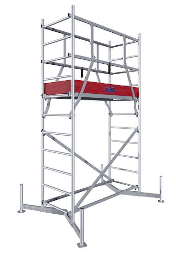 ClimTec Fahrgerüst (Alu) ohne Rollen, Standhöhe 1m ClimTec Fahrgerüst (Alu) ohne Rollen, Standhöhe 1m