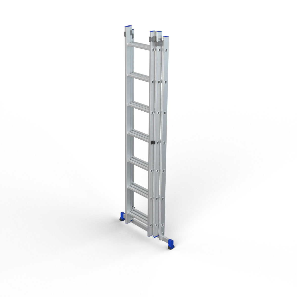 Mehrzweckleiter 3-Teilig 3x8 Sprossen