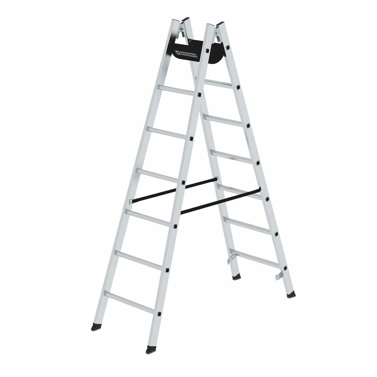 Aluminium-Stehleiter, 2 x 5 Sprossen Aluminium-Stehleiter, 2 x 5 Sprossen