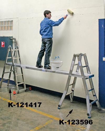 Alu-Diele Alu-Teleskop-Bohle - kurz