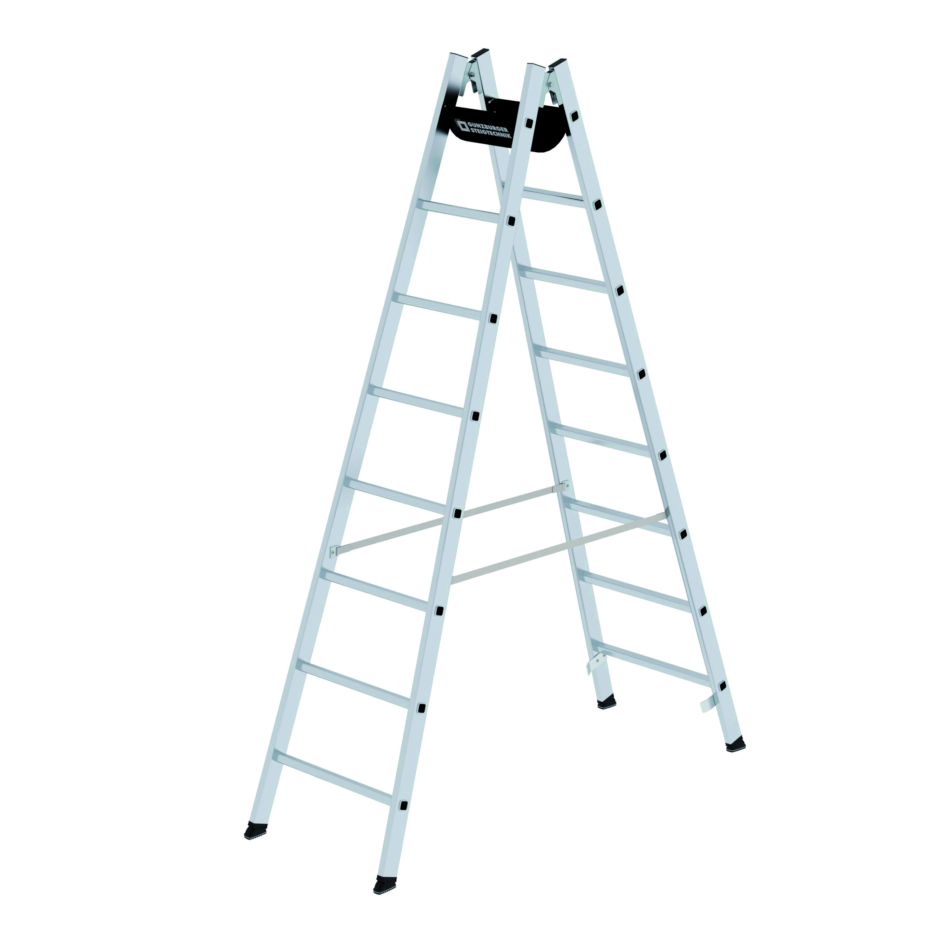 Sprossen-Stehleiter, 2x8 Sprossen Sprossen-Stehleiter, 2x6 Sprossen