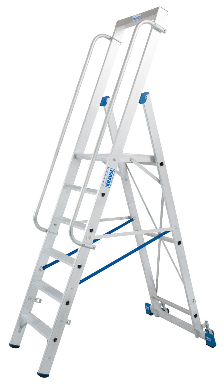 STABILO Stufen-Stehleiter mit großer Standplattform 6 Stufen STABILO Stufen-Stehleiter mit großer Standplattform 6 Stufen