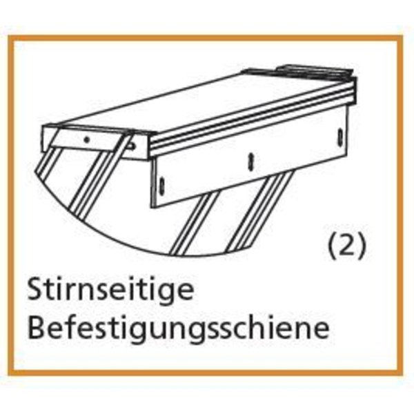 Nr. 510 Treppe 60°, Stufenbreite 600 mm, 10 Stufen