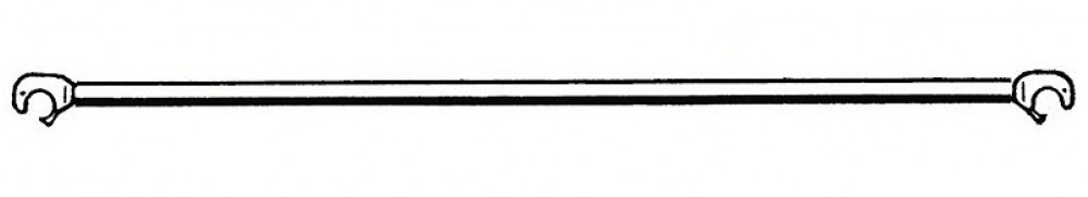 Verstrebung - Länge 1,90 m, Hy-617828 Diagonale / Verstrebung - Länge 1,90 m