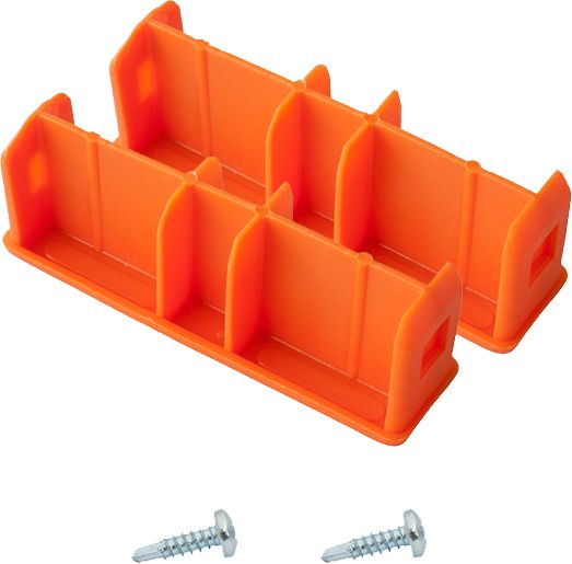 Kopfstopfen 97 x 25 mm orange (Paar) Kopfstopfen 97 x 25 mm orange (Paar)