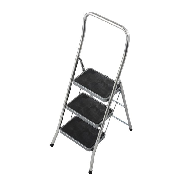 DIY Alu-Stufentritt, klappbar, 2 Stufen