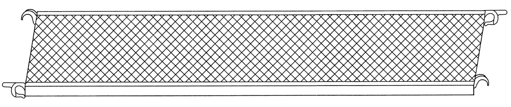 Plattform 0,75 x 2,85 m