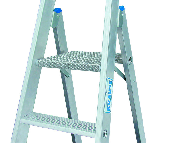 Stabilo Stufen-Stehleiter, fahrbar 4 Sprossen/Stufen