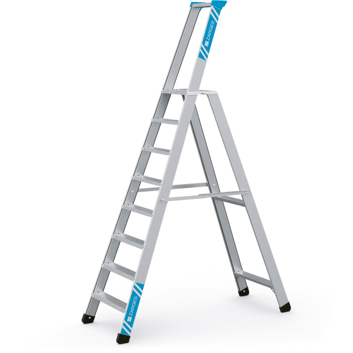Seventec S, Genietete Stufen-Stehleiter, 3 Stufen einschl. Plattform