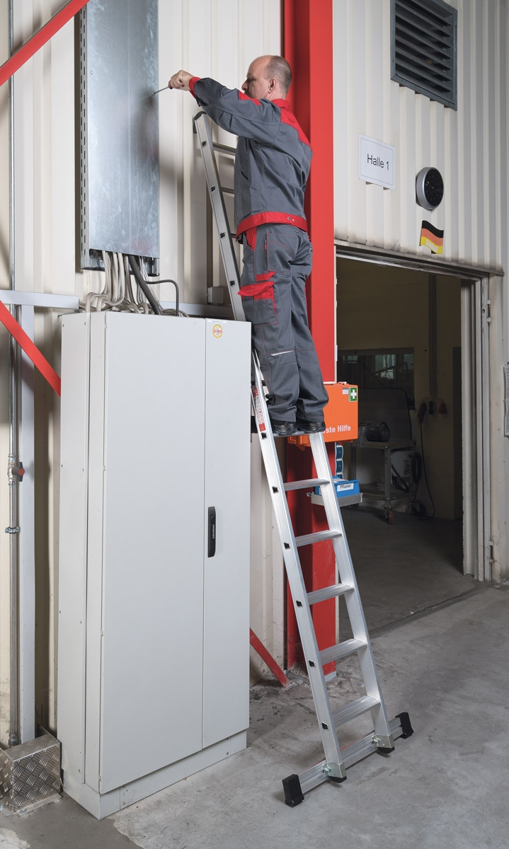 PREMIUM line Alu-Stufenanlegeleiter, 6 Stufen