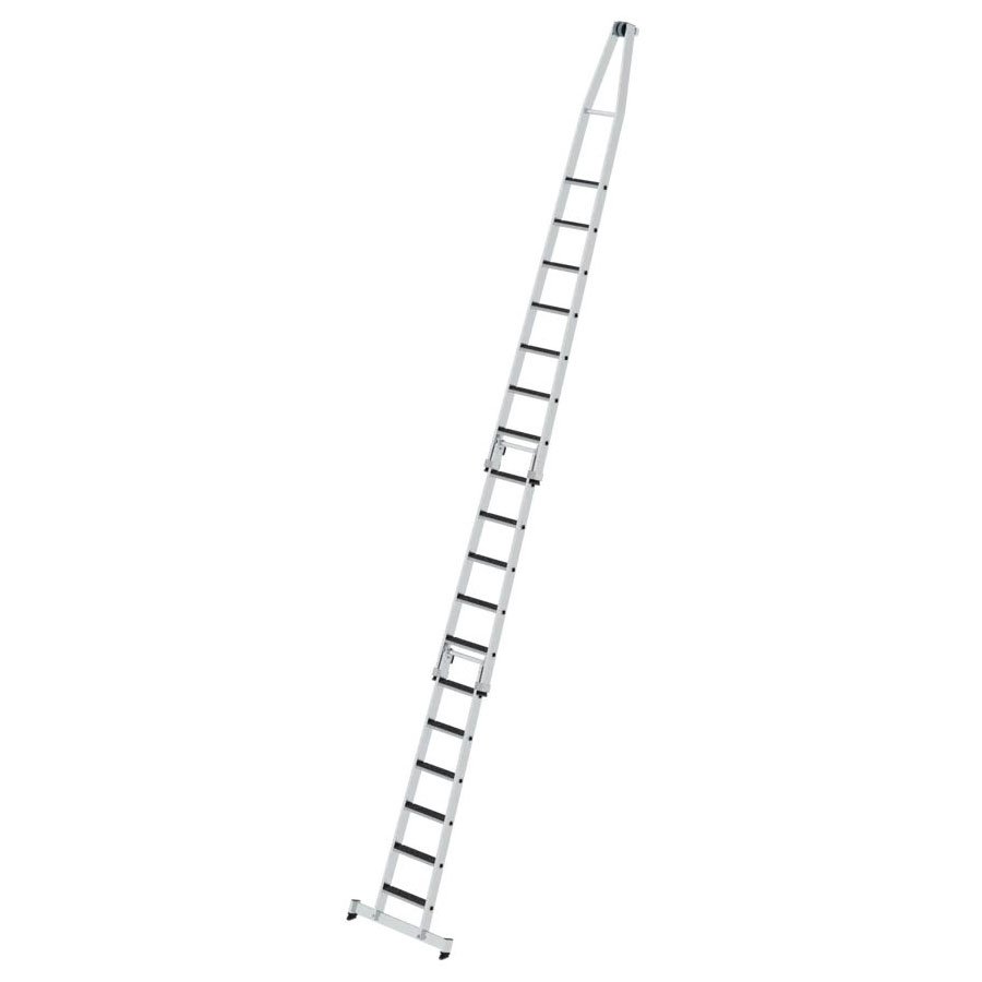 Stufen-Glasreinigerleiter mit nivello®-Traverse, 2-teilig, 5+7 Stufen Stufen-Glasreinigerleiter mit nivello®-Traverse, 2-teilig, 5+7 Stufen