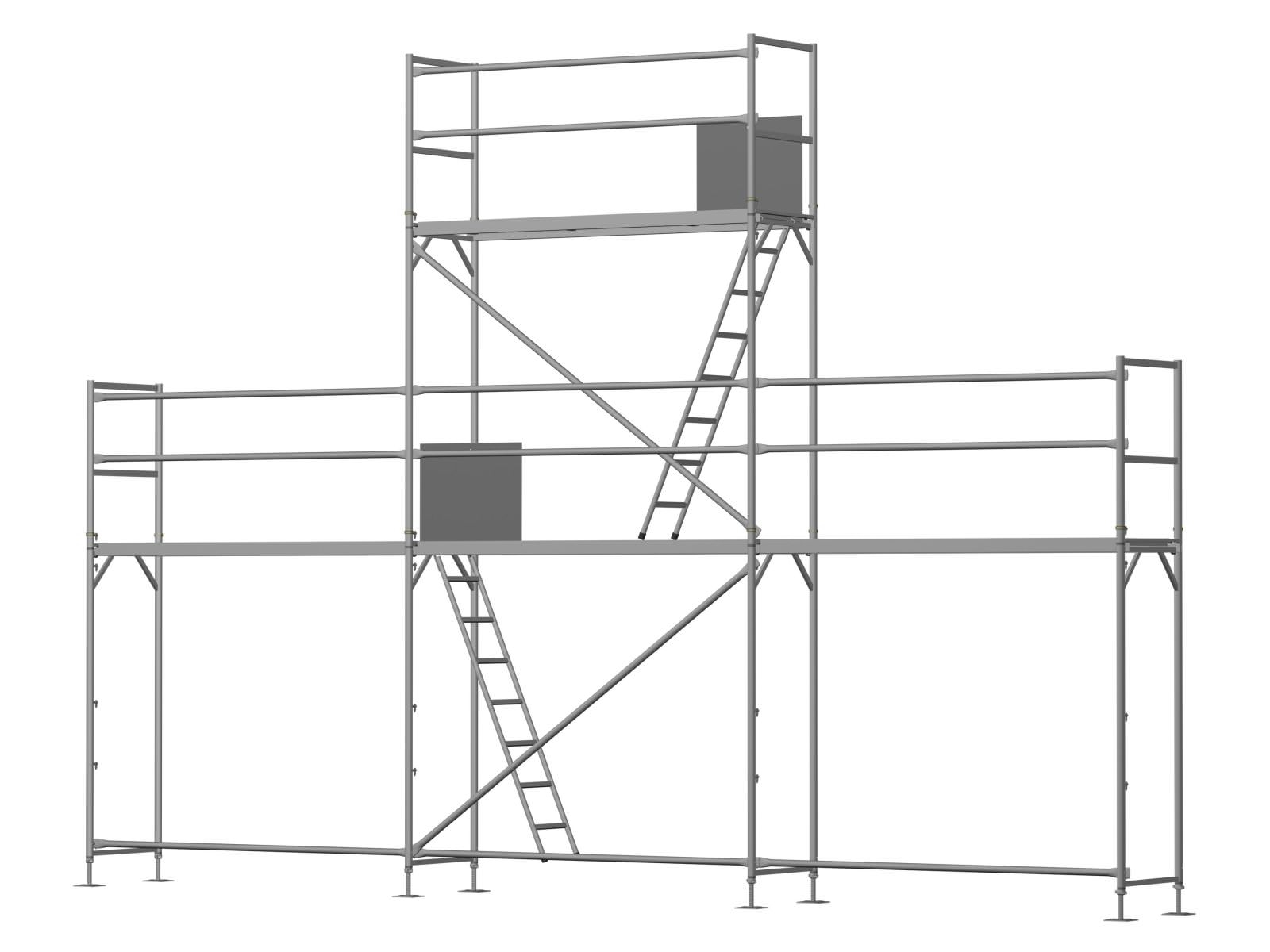 Giebelgerüst mini xtra - 2,5 m Felder