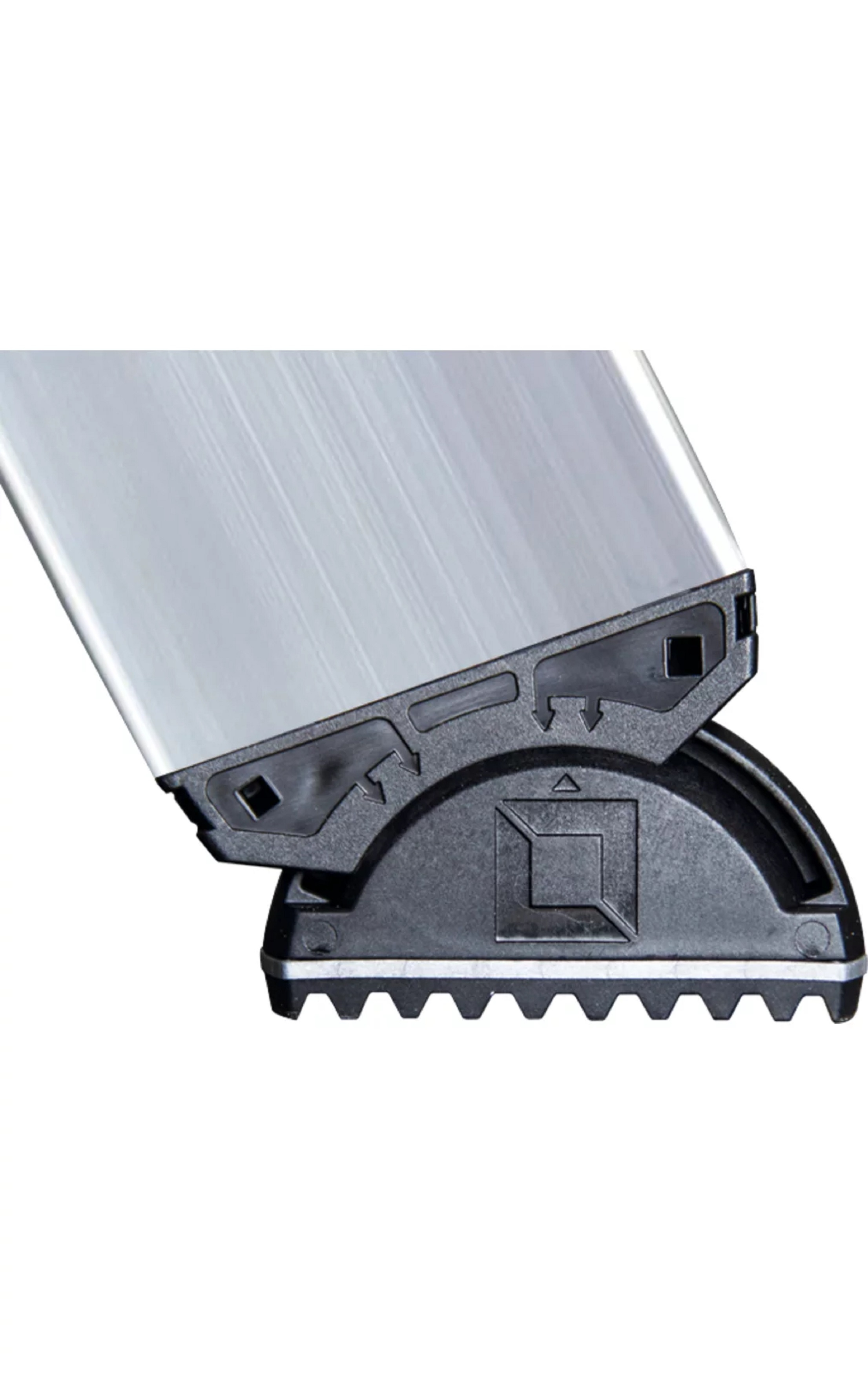 Stufen-Stehleiter beidseitig begehbar mit relax step, 2x8 Stufen Stufen-Stehleiter beidseitig begehbar mit relax step, 2x8 Stufen