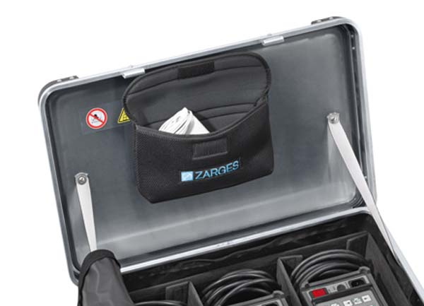Deckeltasche - groß, Zarges GmbH Deckeltasche - groß, passend für 41811-41815, 40810, 40564-40568, 40678, 40841-40849, 40836-40837, 40839, 40580, 40875-40876, 40701-40706, 40709-40710, 80861-80863, 40877