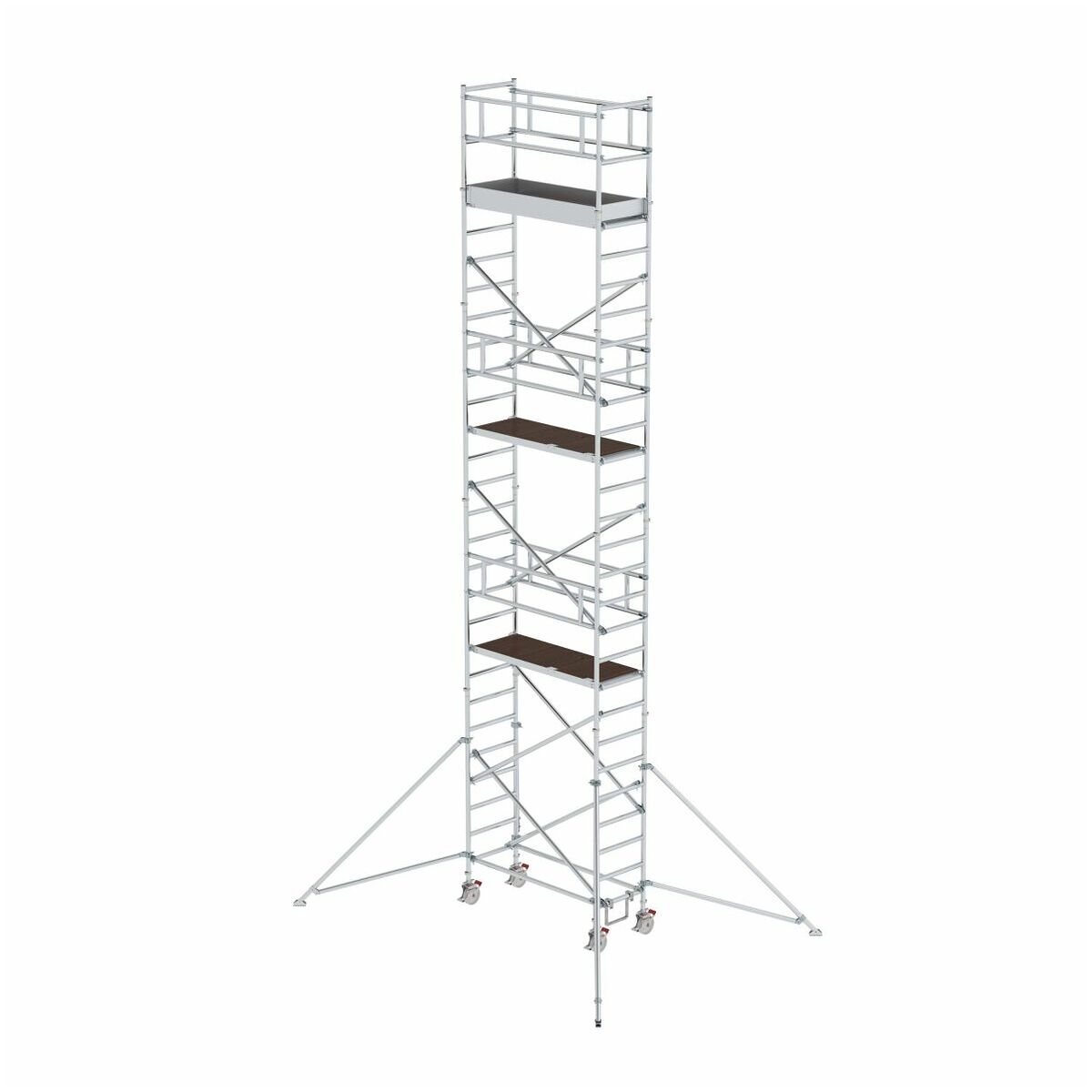 Aluminium-Rollgerüst mit Ausleger, Standhöhe 3,07 m