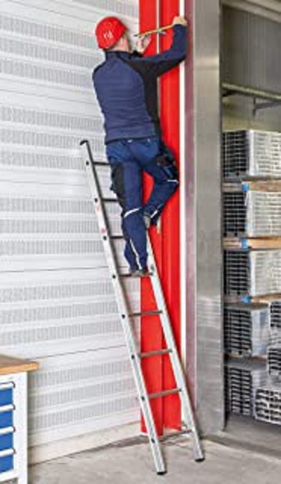 PREMIUM line Alu-Sprossenanlegeleiter, 8 Sprossen