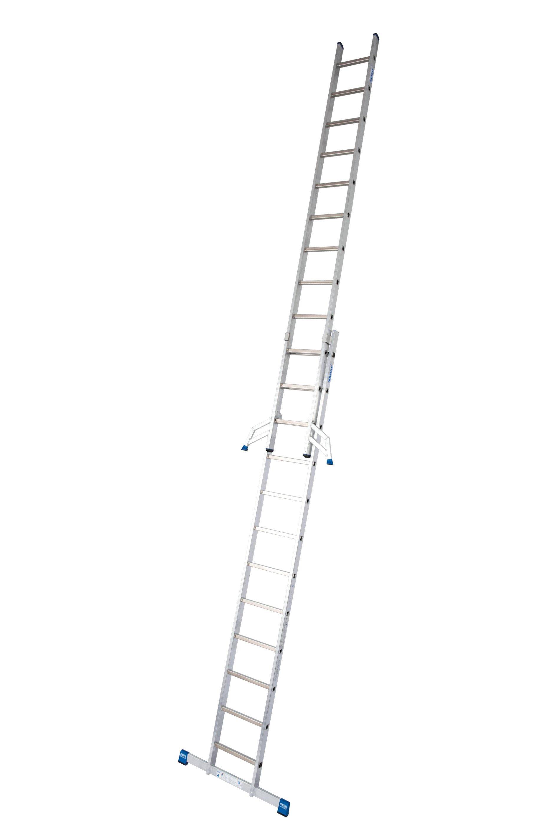 Stabilo Sprossen-Schiebeleiter, zweiteilig Stabilo Sprossen-Schiebeleiter, zweiteilig 2x9 Sprossen
