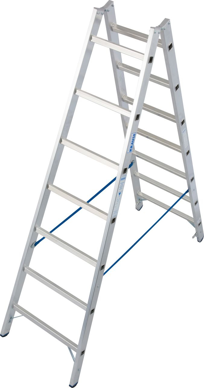 Stabilo Sprossen-Doppelleiter 2x6 Sprossen/Stufen