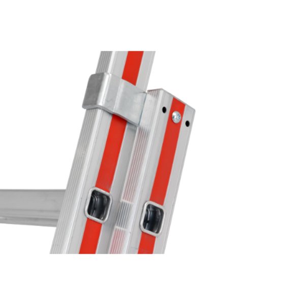 Schiebeleiter, zweiteilig - 2x6 Sprossen