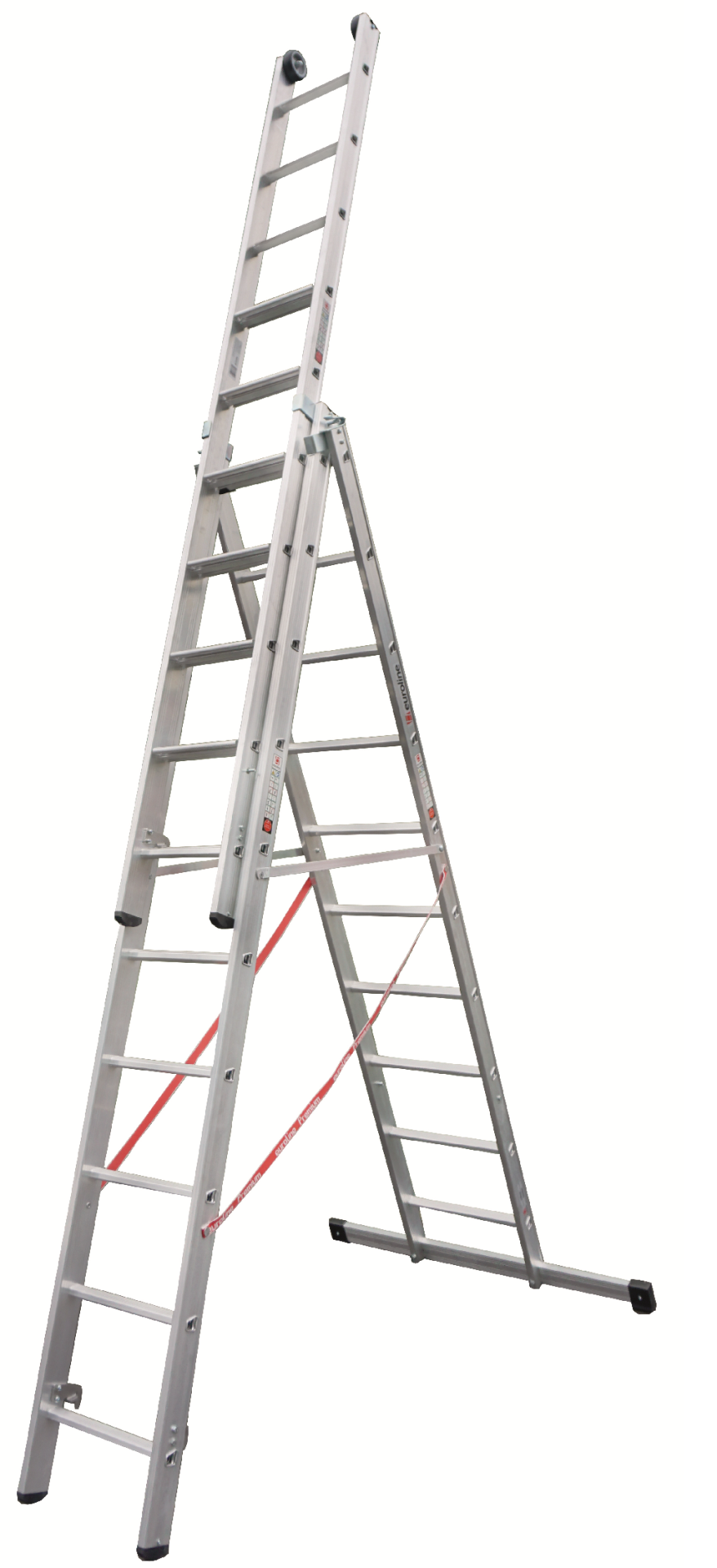 PREMIUM line Alu-Stufen-Mehrzweckleiter, 3-teilig, 3 x 8 Sprossen PREMIUM line Alu-Stufen-Mehrzweckleiter, 3-teilig, 3 x 8 Sprossen