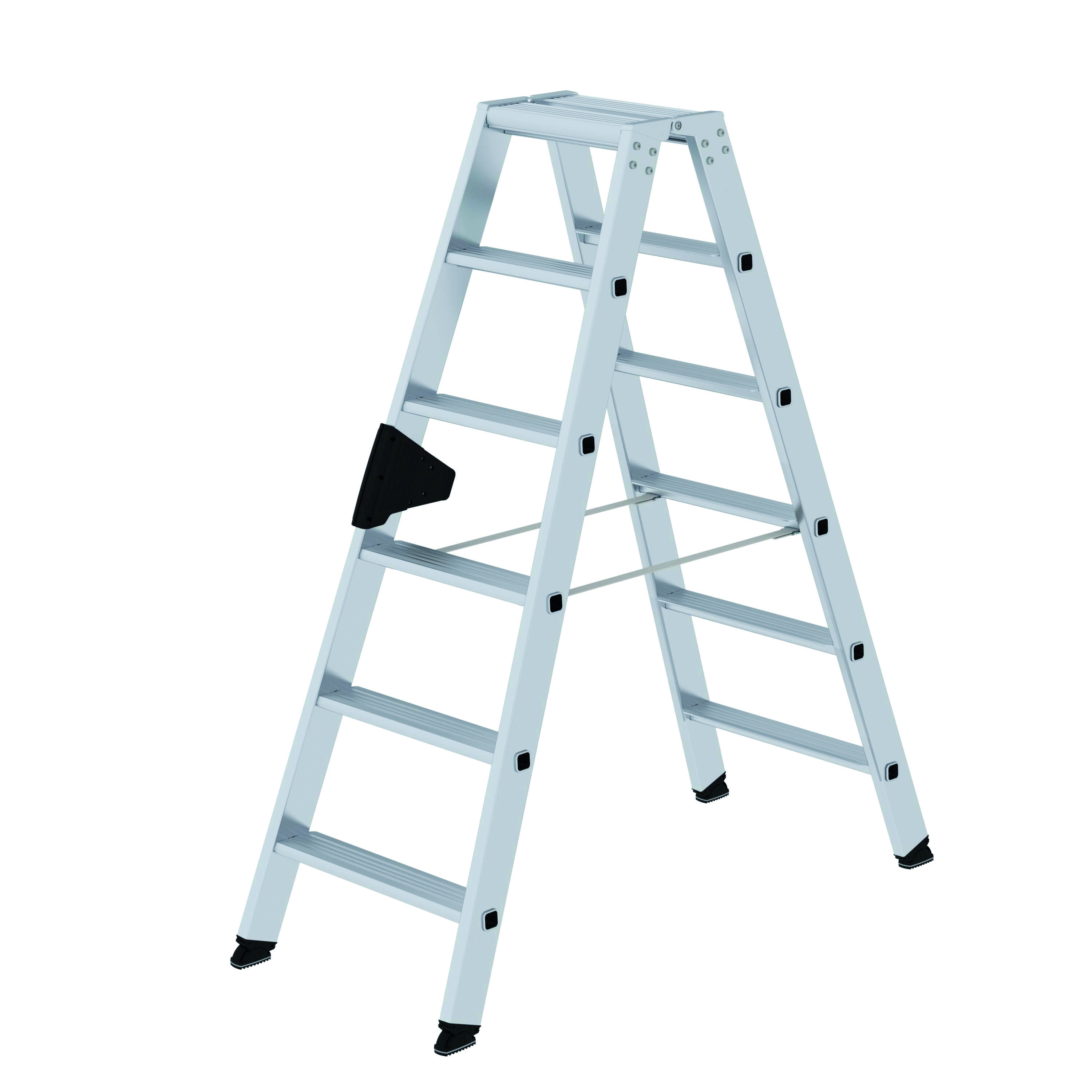 Stufen-Stehleiter beidseitig begehbar, 2x6 Stufen Stufen-Stehleiter, beidseitig begehbar, 2x3 Stufen