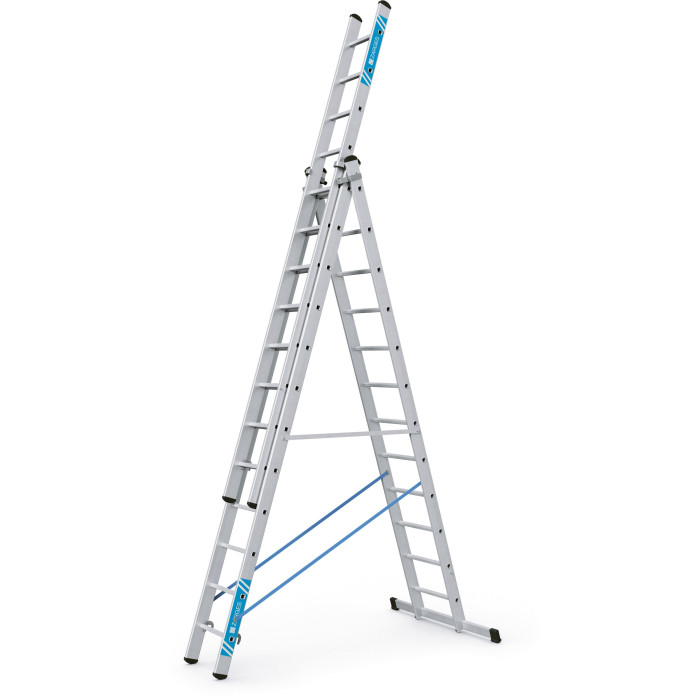 Skymaster X, Gebördelte Mehrzweckleiter, 3-teilig, 3x9 Sprossen