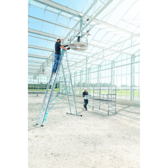 Skymaster X, Gebördelte Mehrzweckleiter, 3-teilig, 3x9 Sprossen