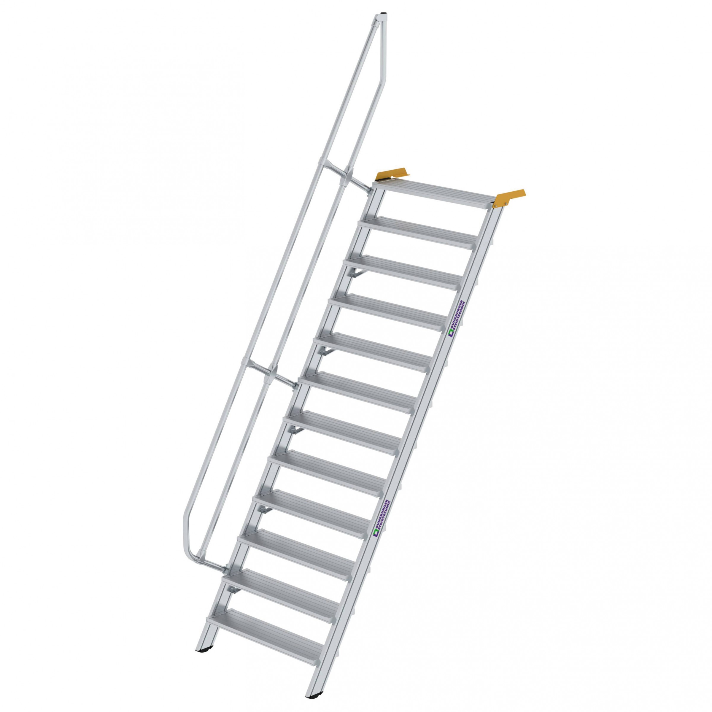 Aluminium-Treppe 60°, Stufenbreite 1000 mm, 5 Stufen Aluminium-Treppe 60°, Stufenbreite 1000 mm, 5 Stufen