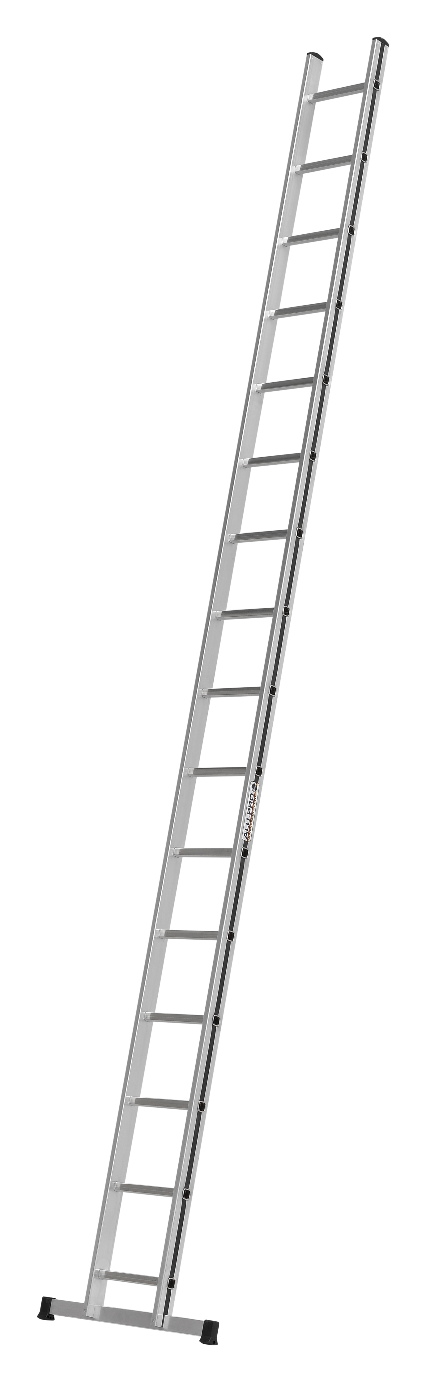 ALU PRO: Sprossenanlegeleiter - 16 Sprossen