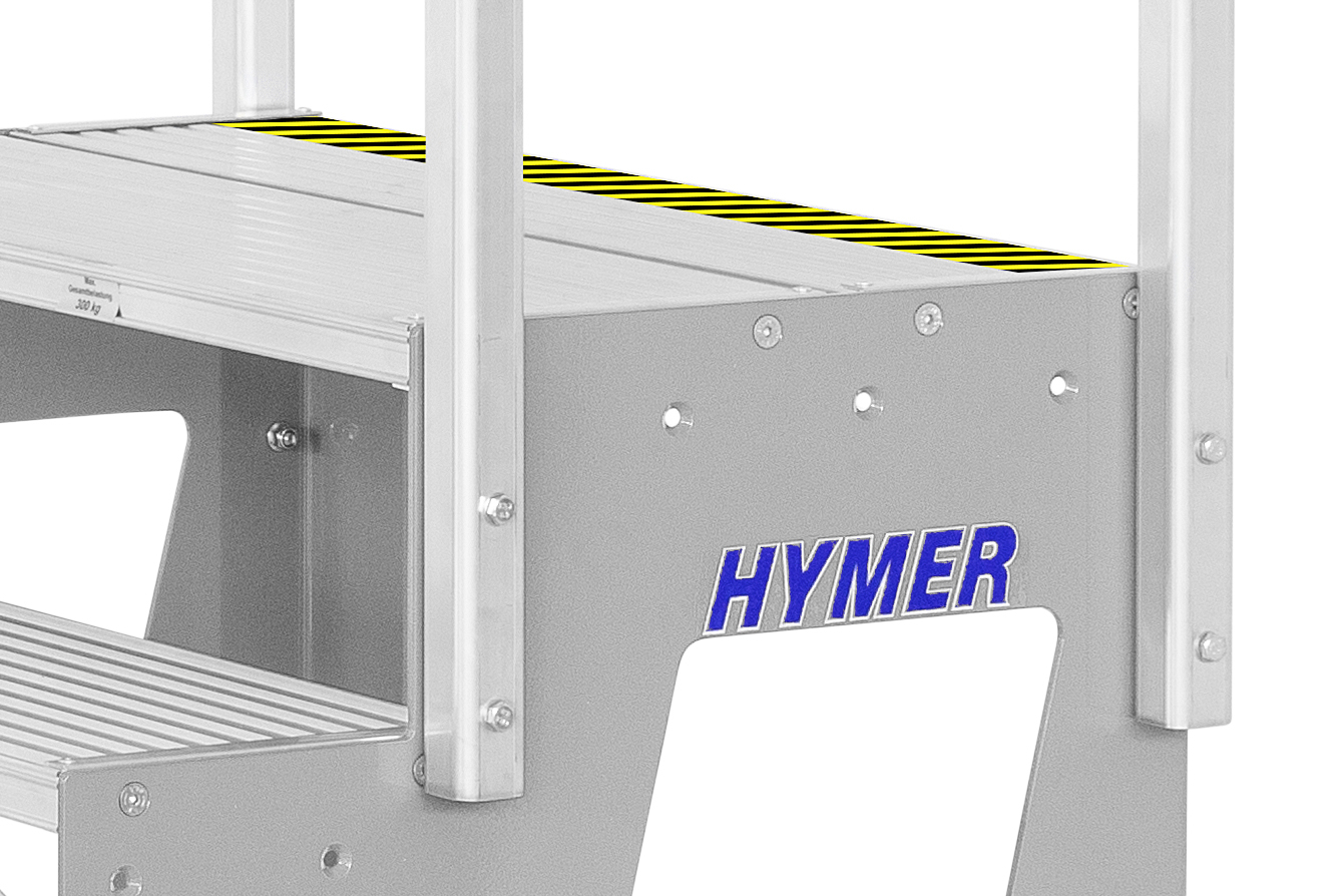 Detail Industrietritt nach DIN EN 14183 - 3 Stufen - 600 mm breit