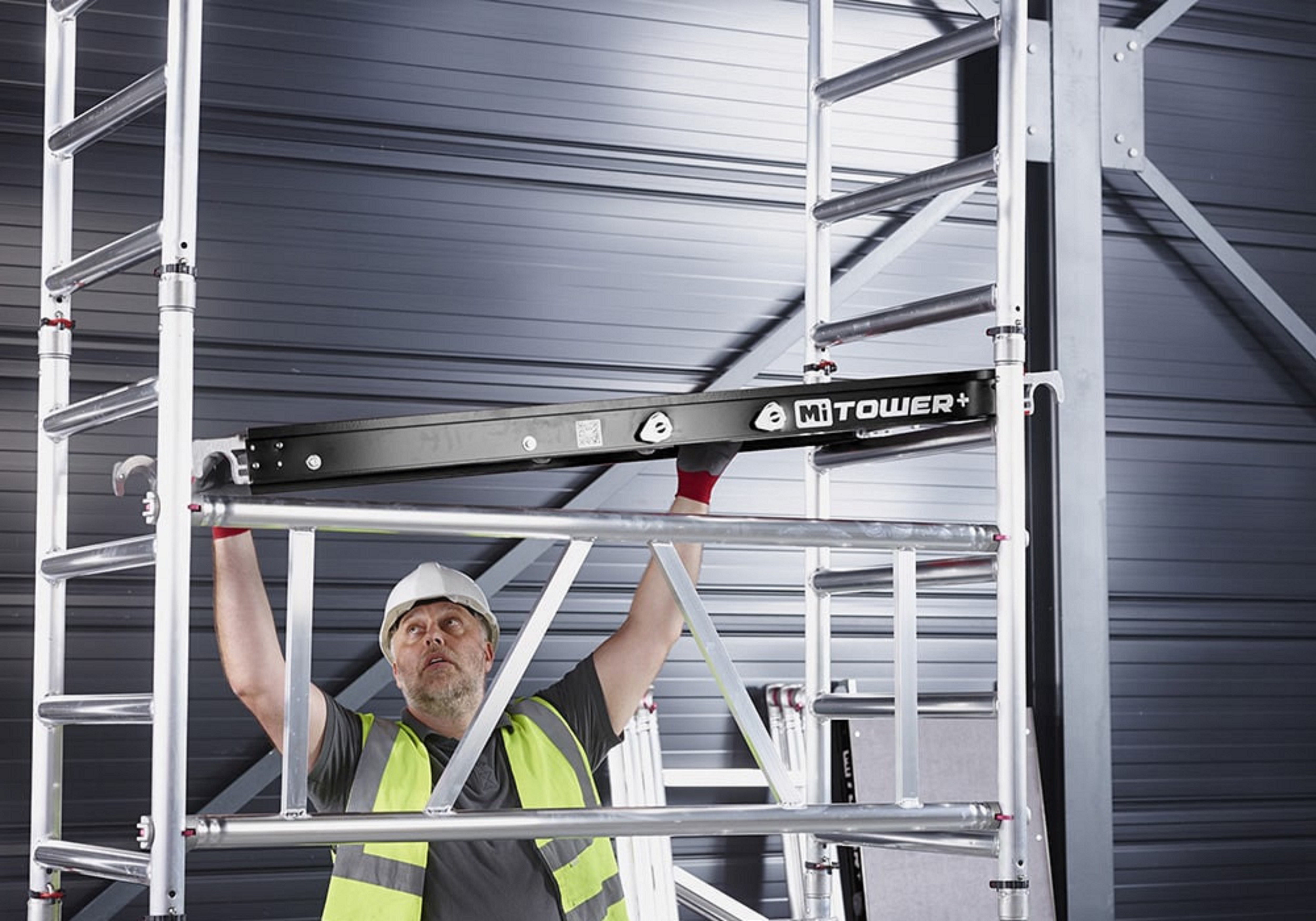 Mitower Plus mit Safe-Quick - Breit 0,75 m Holz Länge 1,65m Mitower Plus mit Safe-Quick - Breit 0,75 m Holz Länge 1,65m Standhöhe 2,20m