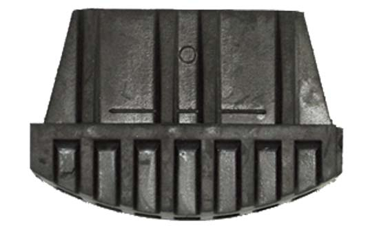 Außenschuh für Stufenstehleiter, Holm 75x25 mm Außenschuh für Stufenstehleiter, Holm 75x25 mm
