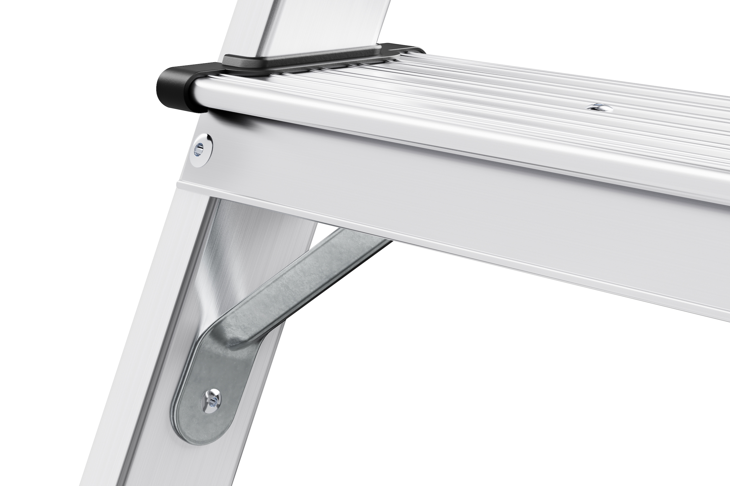 D60 StandardLine - Aluminium-Klapptritt 2x2 Sprossen D60 StandardLine - Aluminium-Klapptritt 2x2 Sprossen