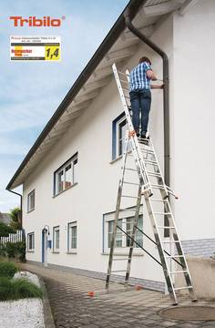 MONTO Tribilo Vielzweckleiter 3x9 Sprossen