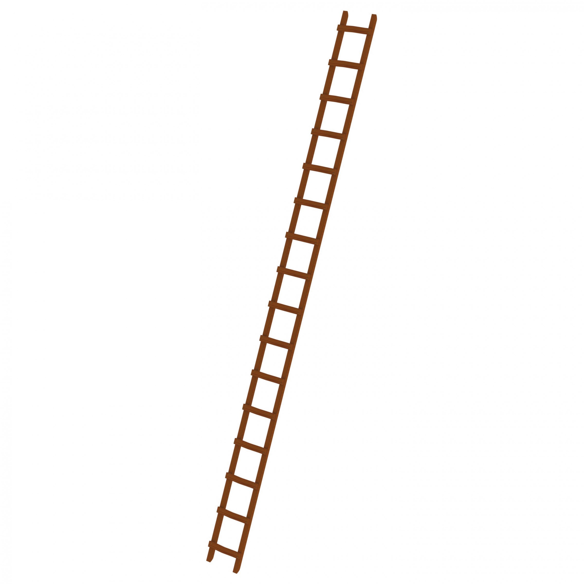 Dachdecker-Auflegeleiter aus Holz 10 Sprossen Dachdecker-Auflegeleiter aus Holz 10 Sprossen