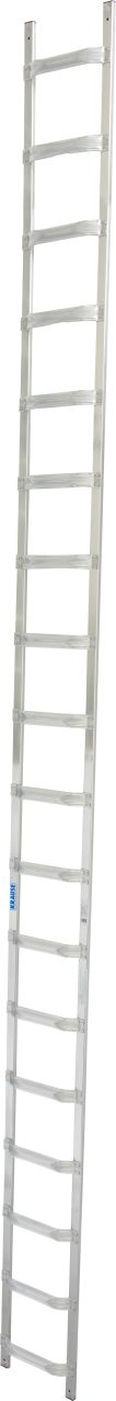 Dachleiter Alu, 18 Stufen DachLeiter mit 8 Sprossen aus Aluminium