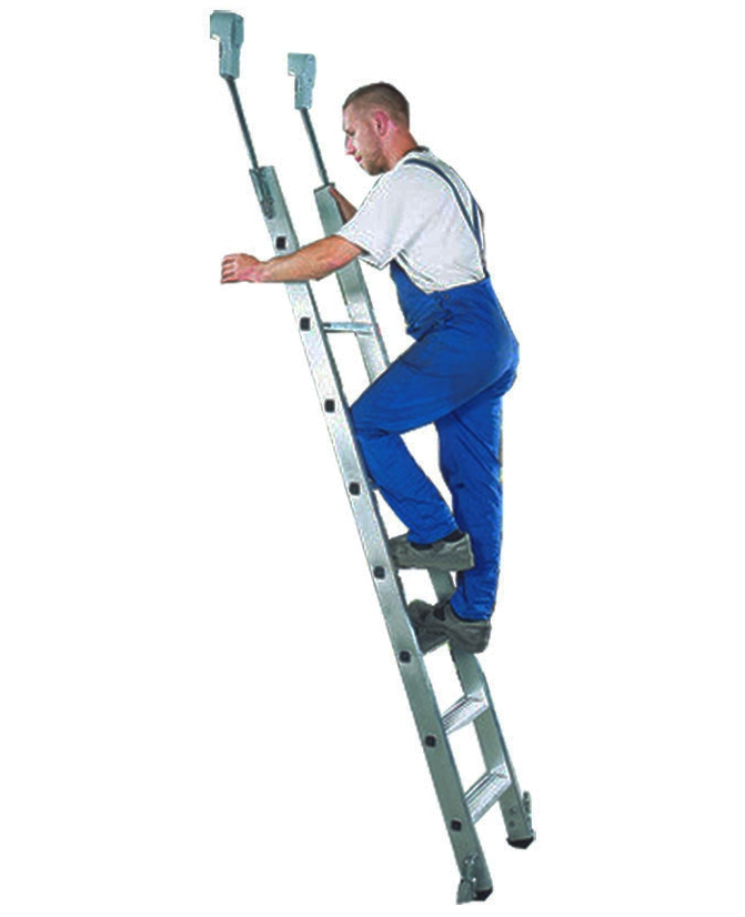 Nr. 30183 PREMIUM-Line Alu-Regalleiter, fahrbar PREMIUM line Alu-Regalleiter, fahrbar, 16 Stufen