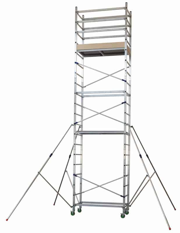 Fahrgerüst "Alto" S100, Arbeitshöhe 6,90 m Fahrgerüst "Alto" S100, Arbeitshöhe 6,90 m