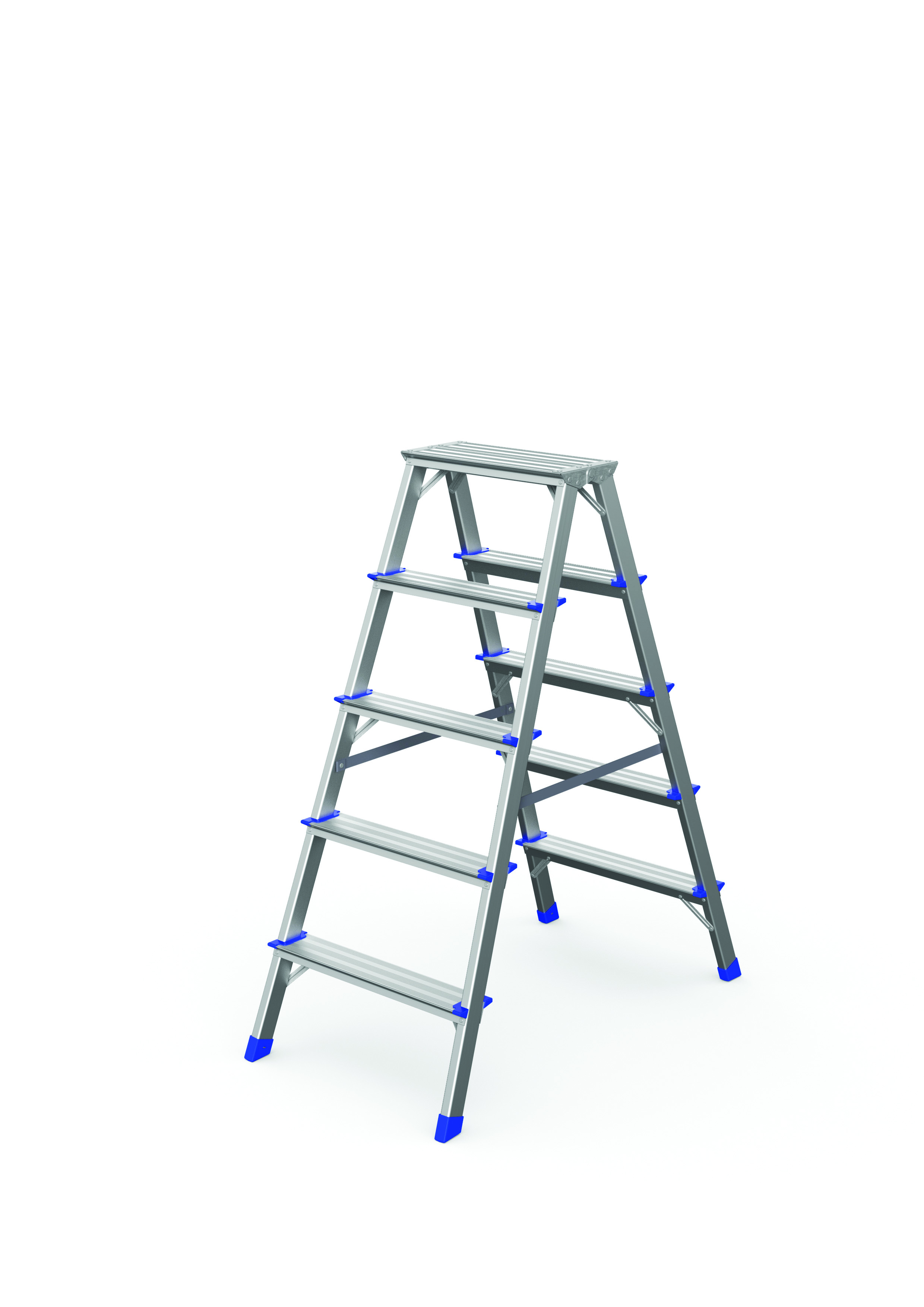 Stufen-Stehleiter 2x3 Stufen Stufen-Stehleiter 2x3 Stufen