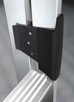Aluminium-Stehleiter Aluminium-Stehleiter, einseitig begehbar, 5 Stufen
