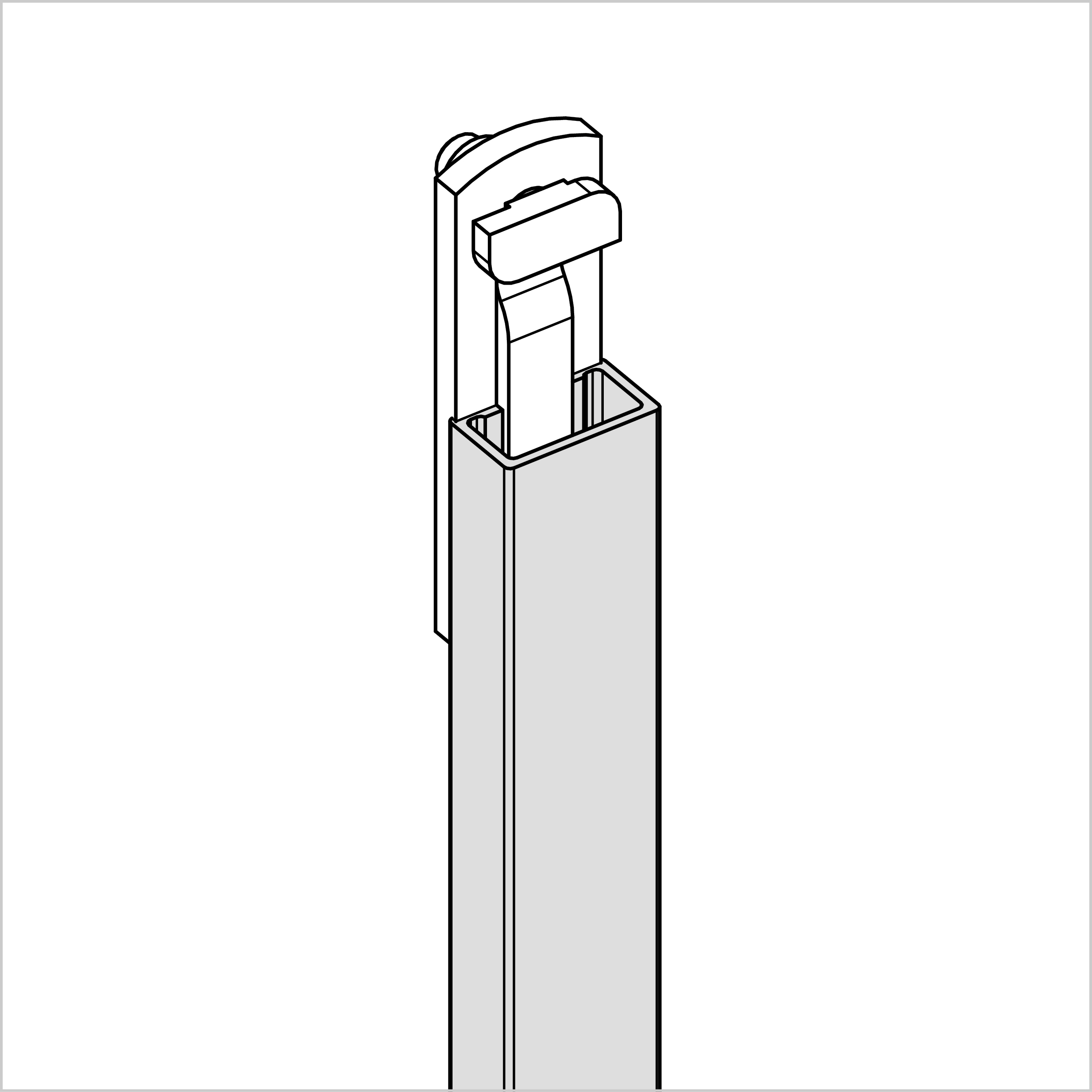 Rückenschutzstrebe Rückenschutzstrebe
