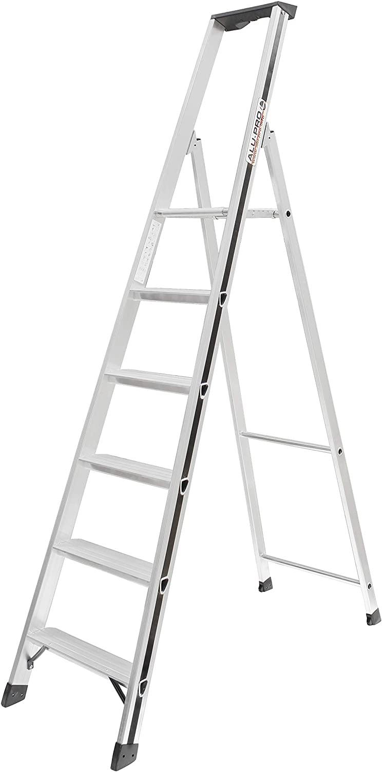 ALU PRO Stufenstehleiter - 4 Stufen
