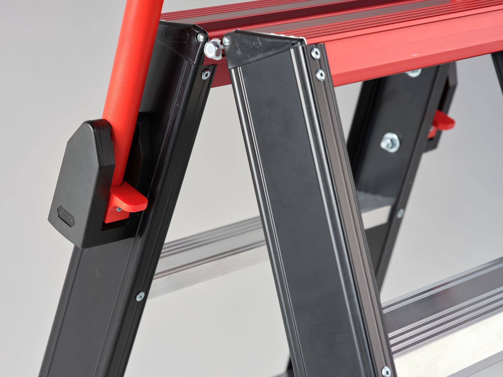 Taurus TDO Stufenstehleiter - beidseitig begehbar, 2 x 2 Stufen