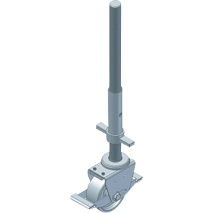 Lenkrolle mit Spindel, Ø 125 mm Lenkrolle mit Spindel, Ø 125 mm