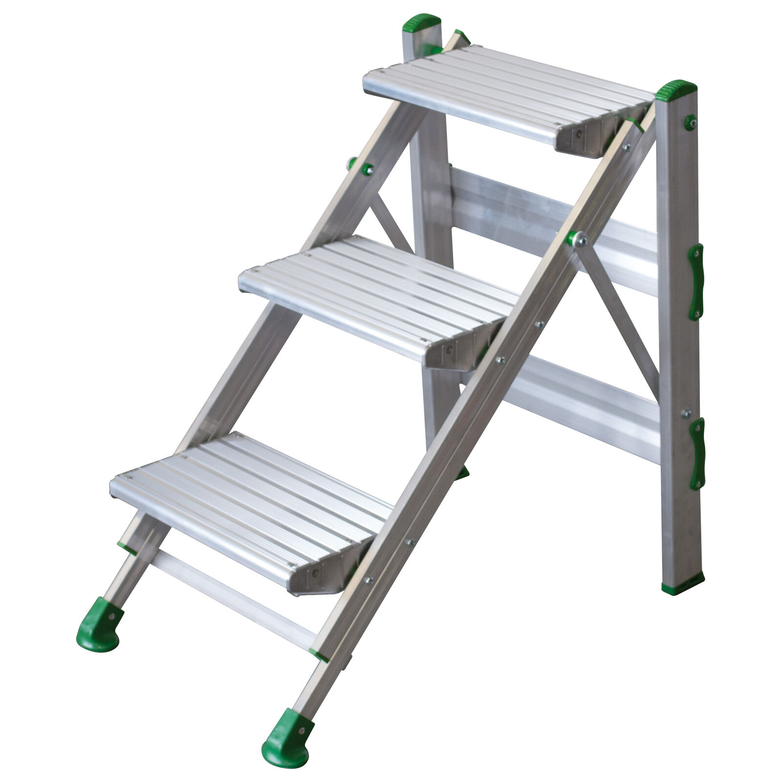 Klapptreppe "Plio" S600, 3 Stufen Klapptreppe "Plio" S600 2 Stufen