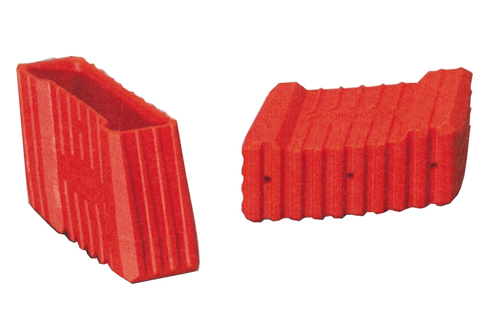 Premium Gummifuß mit Abstandsnocke, Rechts, Holmbreite 0.0740 m