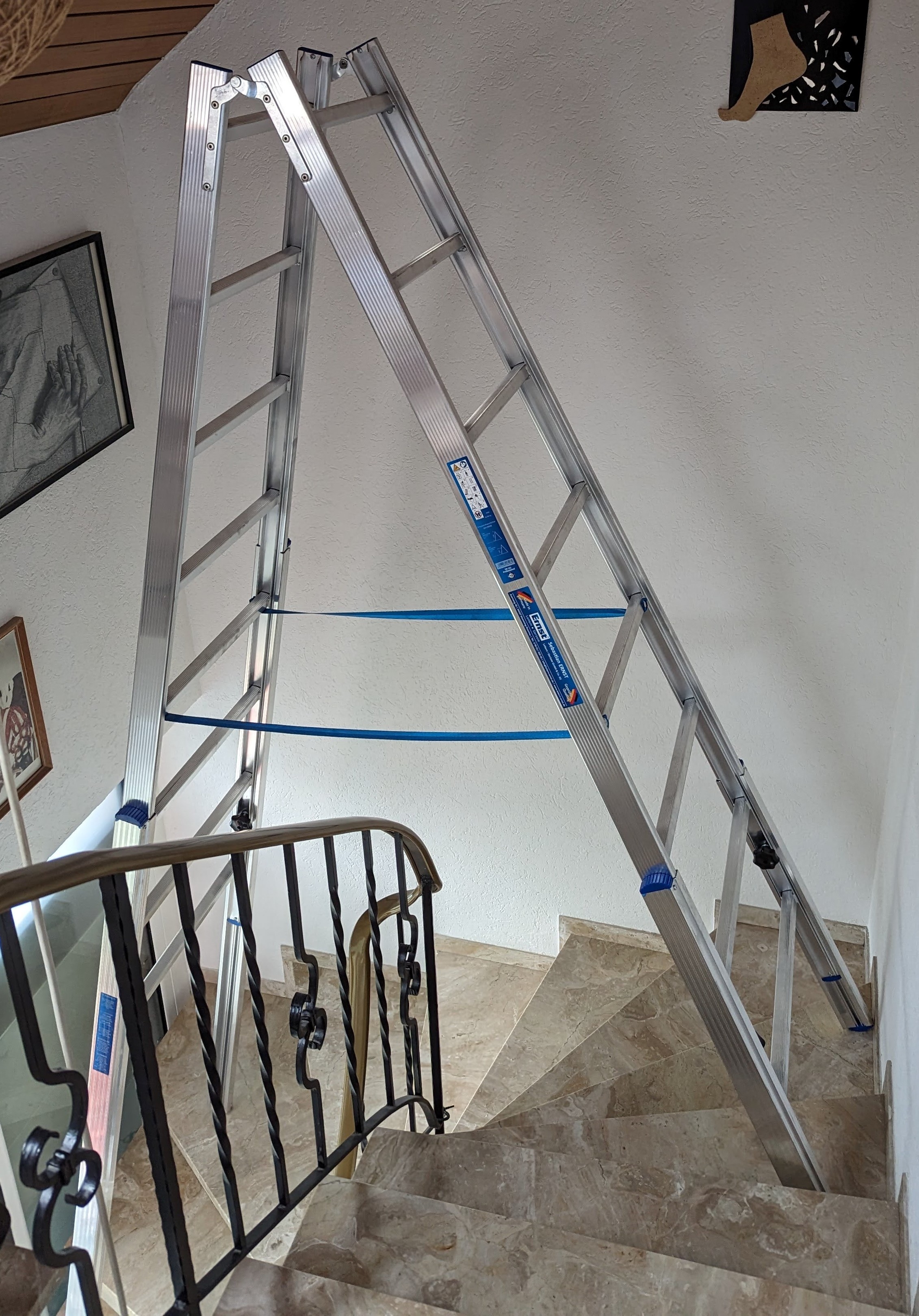 Treppenhausleiter 2x5 Sprossen